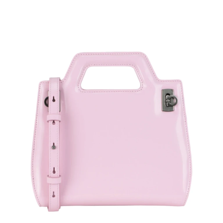 Mini Wanda Leather Top-Handle Bag