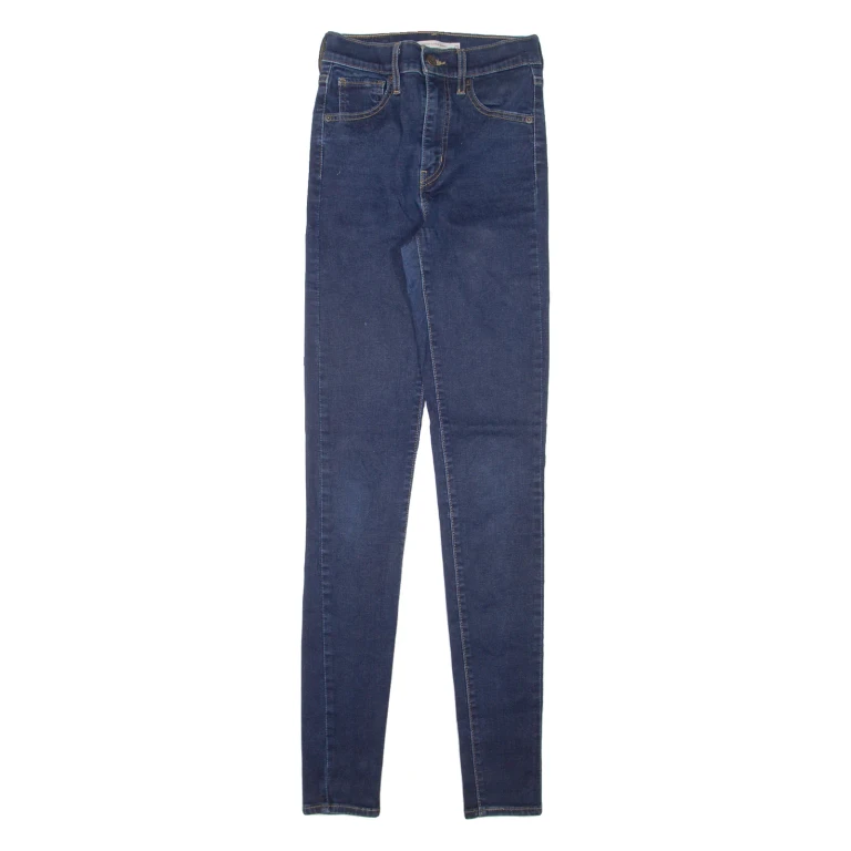 LEVI'S Mile High Womens Jeans Blue Slim Skinny W22 L32