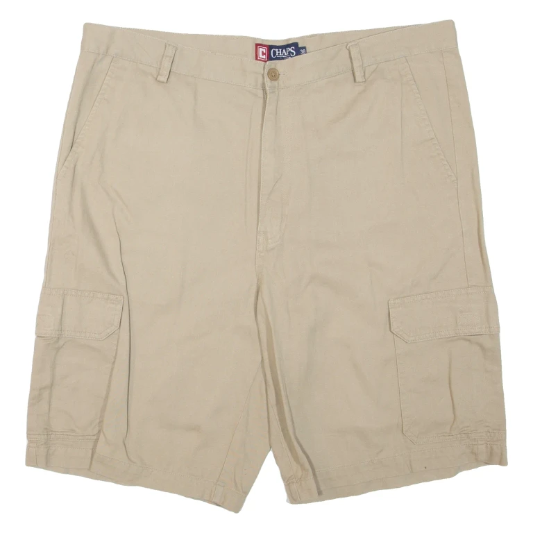 CHAPS Mens Cargo Shorts Brown XL W38