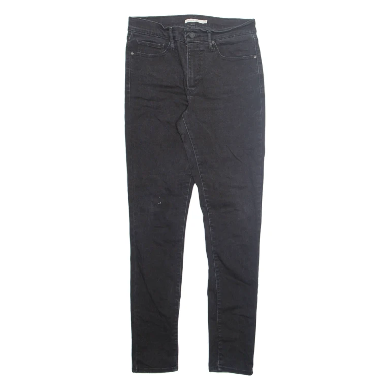 LEVI'S 311 Womens Jeans Black Regular Skinny W30 L32