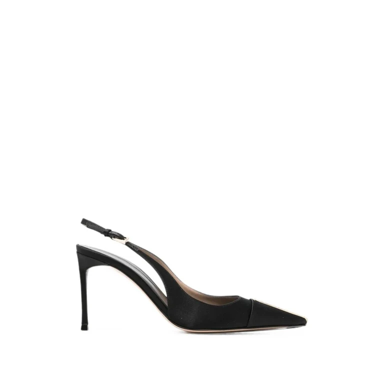 Slingback Shoes With Crystals "W3929.Tsa002p"
