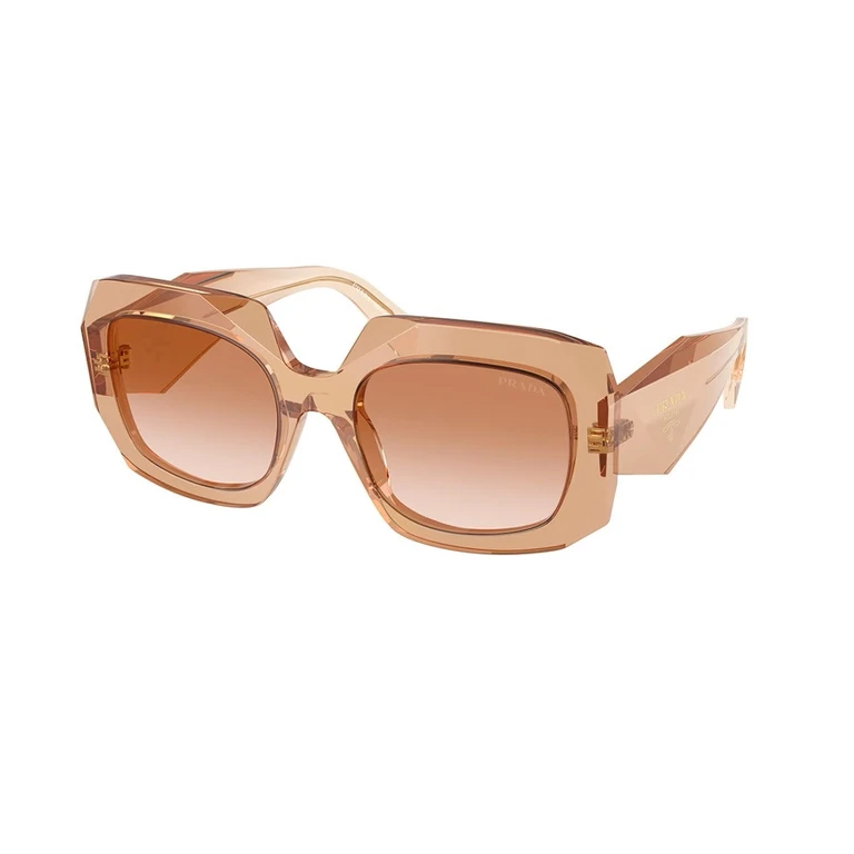 Brown Gradient Square Ladies Sunglasses PR B23S 28E50S 54