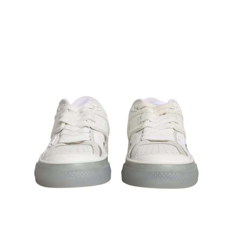 Dolce & Gabbana White Dg Logo Custom 2.zero Sneakers Shoes - Men