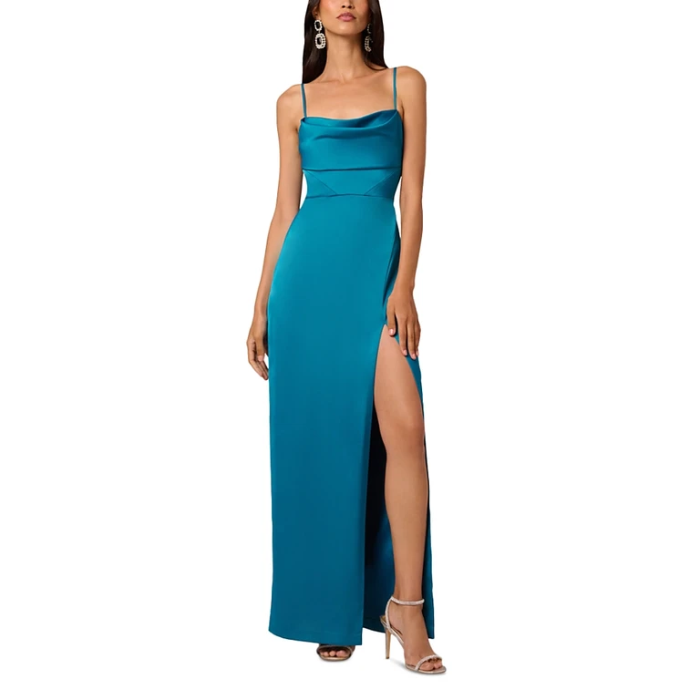 Liv Foster Ciara Satin Gown