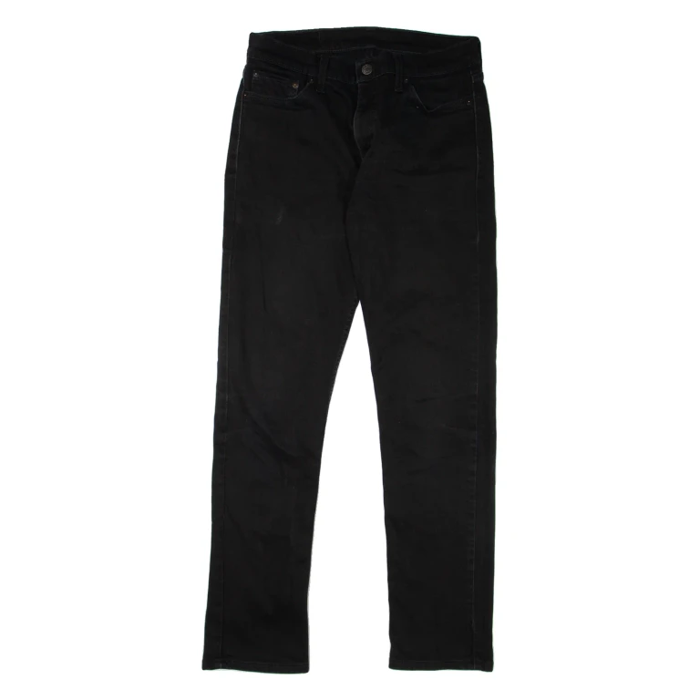 LEVI'S 511 Jeans Mens Black Slim Straight W30 L32