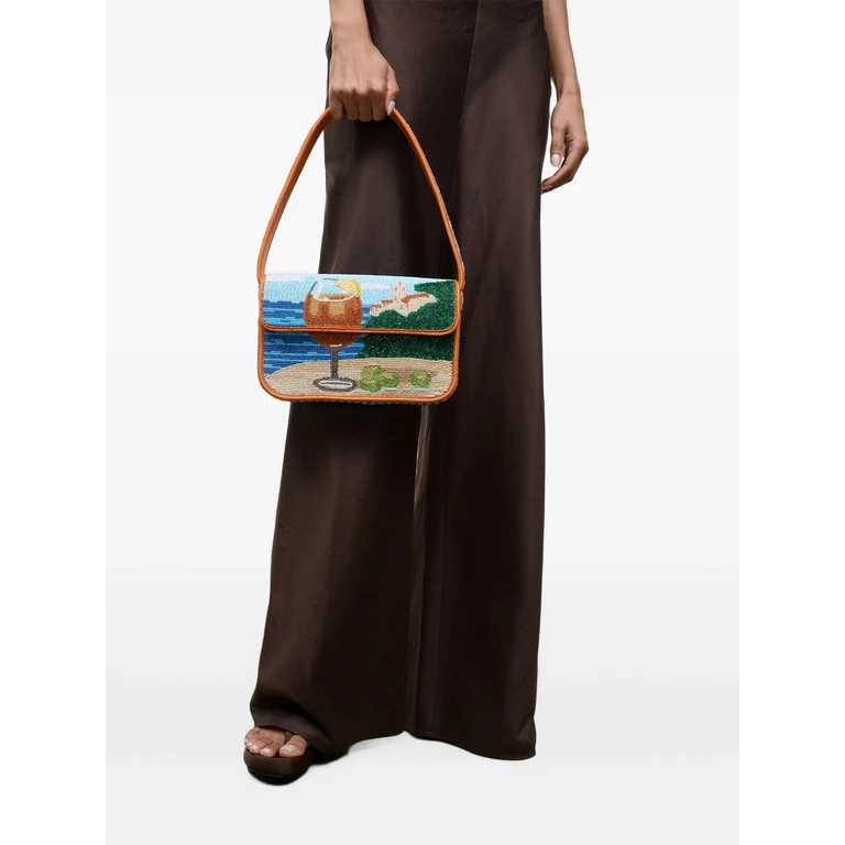 Tommy Beaded Shoulder Bag