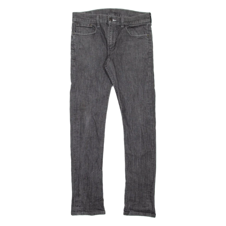 LEVI'S 511 Jeans Mens Grey Skinny Straight W30 L32
