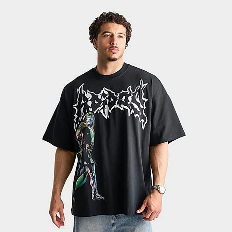 Men's x Marvel Doom Graphic T-Shirt in Black Size: Small
