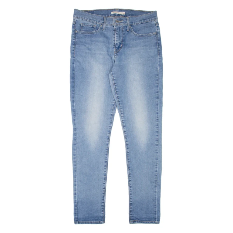 LEVI'S 311 Shaping Womens Jeans Blue Slim Skinny Stone Wash W29 L32