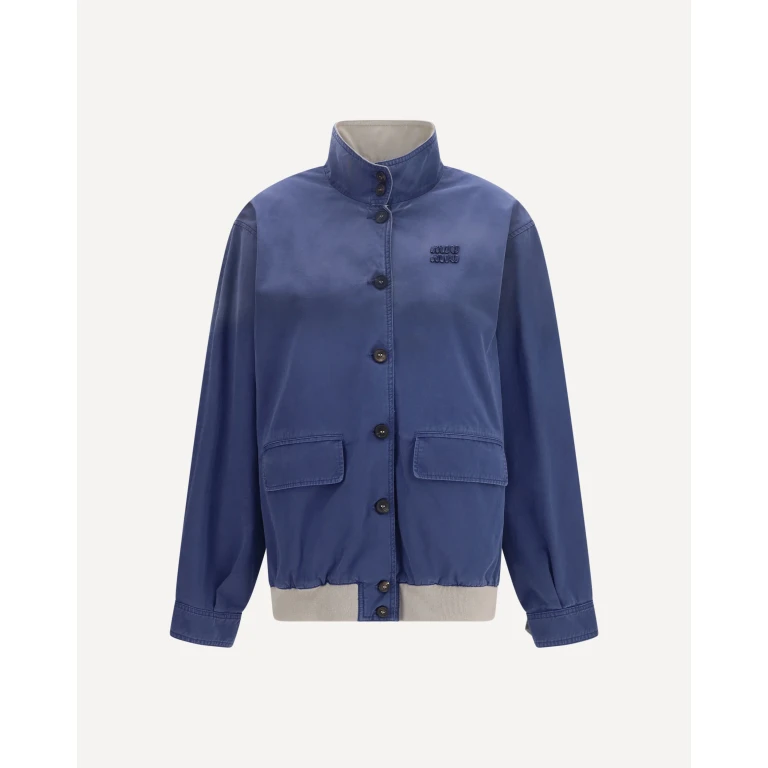 Old washed twill Jacket Female 38