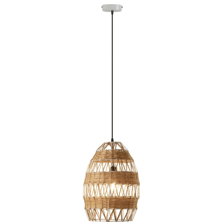 River of Goods Hanging Pendant Lighting - Tan & White