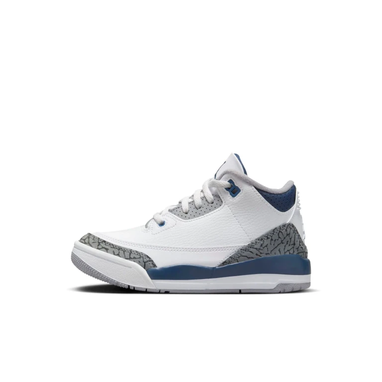 Preschool Retro 3 'Midnight Navy Ps' Sneakers