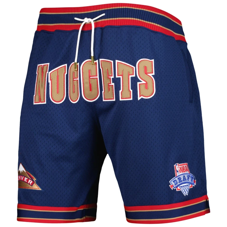 Men's NBA Just Don Hardwood Classics Shorts Nuggets 1993