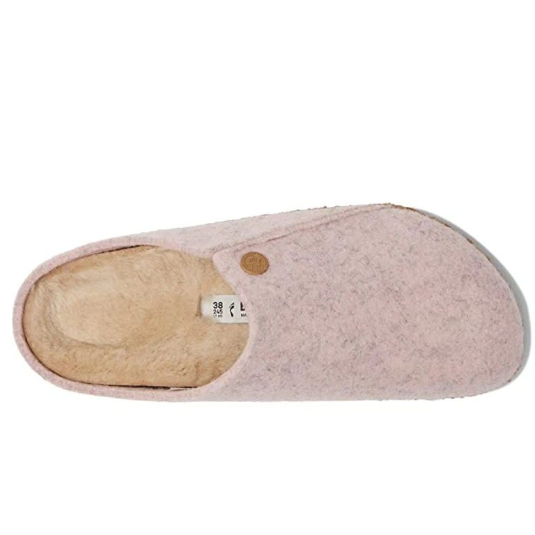 Unisex Zermatt Rivet Split Felt Fur Light Rose