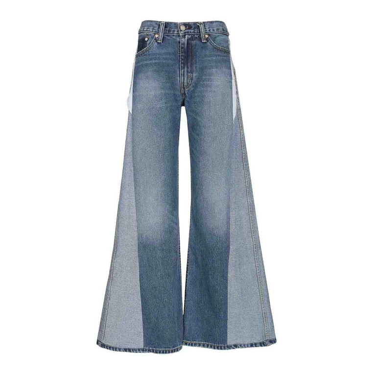 E. l.v. denim Jean Droit - Bleu (100920103MIDBLUE)