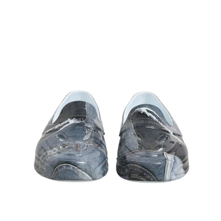Dolce & Gabbana Multicolor Rubber Men Low Top Sneakers Shoes Tb+tu - Men