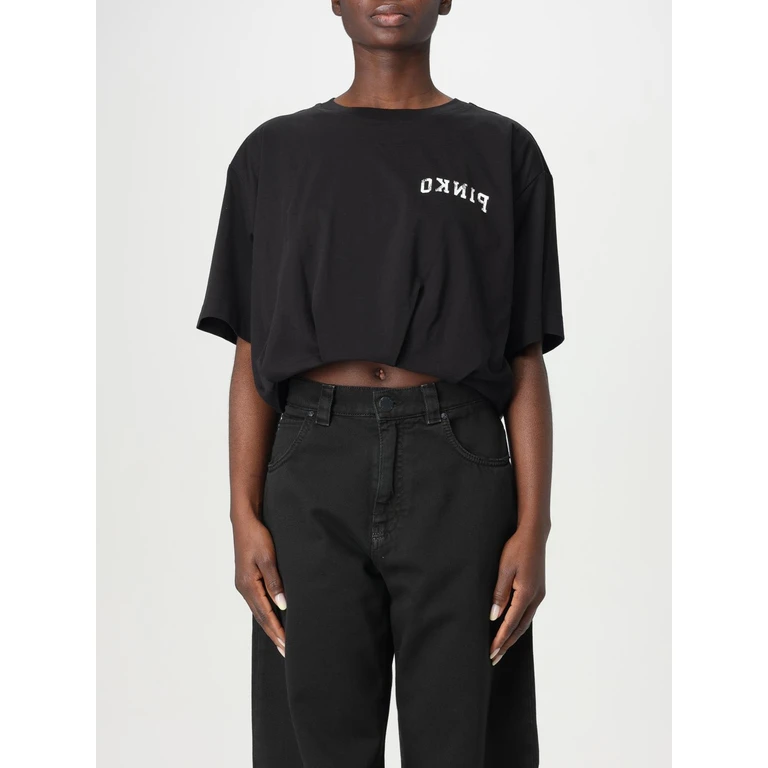 T-Shirt Woman color Black (104257A2C0Z99)