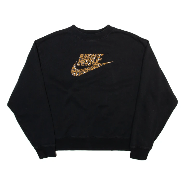 NIKE Mens Sweatshirt Black S