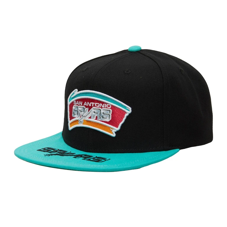 Men's NBA Logo Bill Snapback Hwc Spurs Snapback Caps