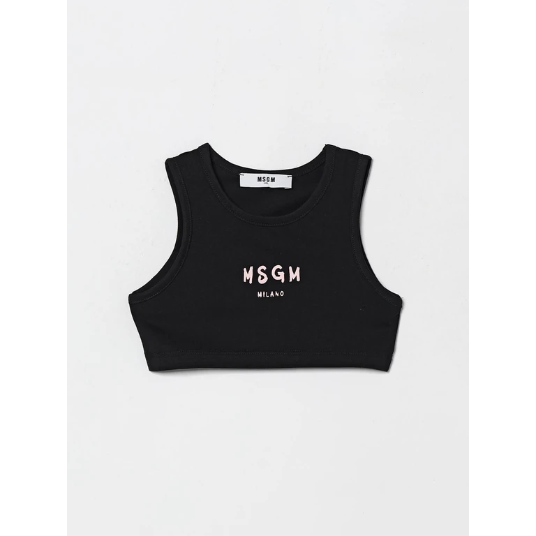 MSGM KIDS Top Kids color Black 1 (S6MSJGTO011110/88)