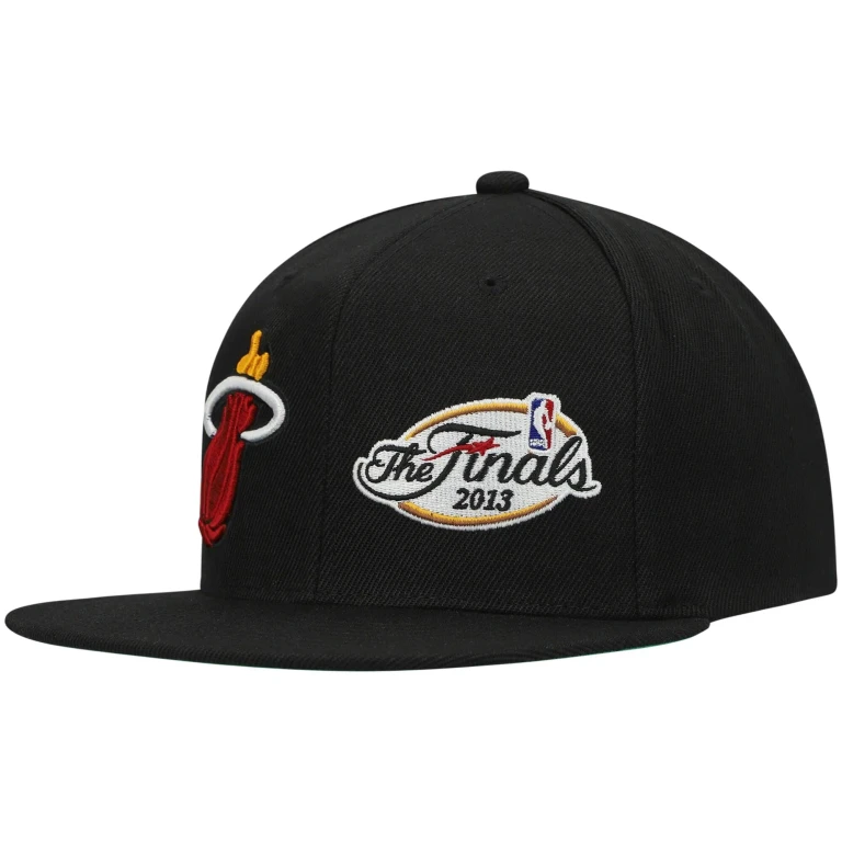Men's NBA Dual Whammy Snapback Heat Snapback Caps
