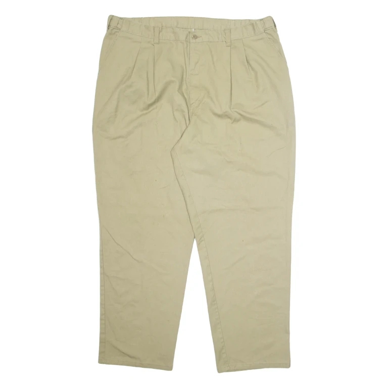 DICKIES Chino Mens Trousers Beige Relaxed Straight W40 L31