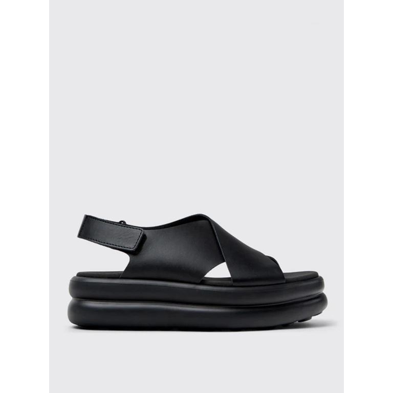 Heeled Sandal Woman color Black (K201727-001PELOTASFLOTAUP0)