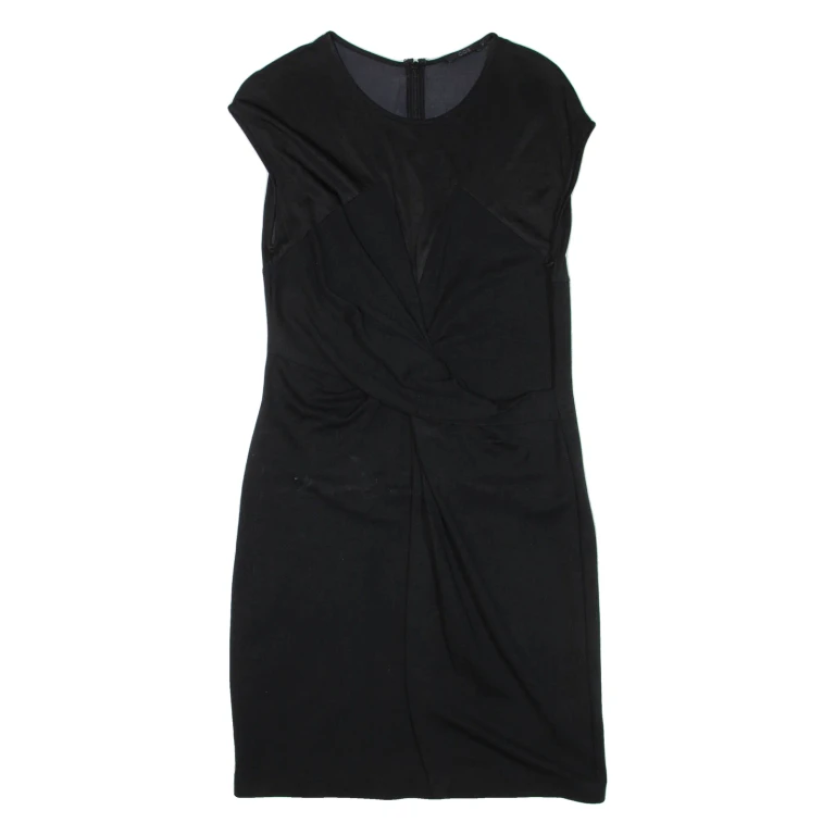 COS Womens Pencil Dress Black Viscose Sleeveless Knee Length M