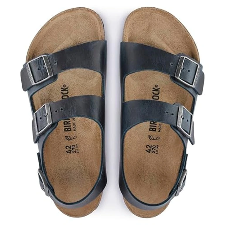 Unisex Milano Oiled Leather Insignia Blue