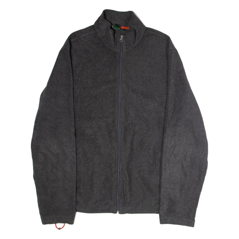 WOOLRICH Mens Fleece Jacket Grey L