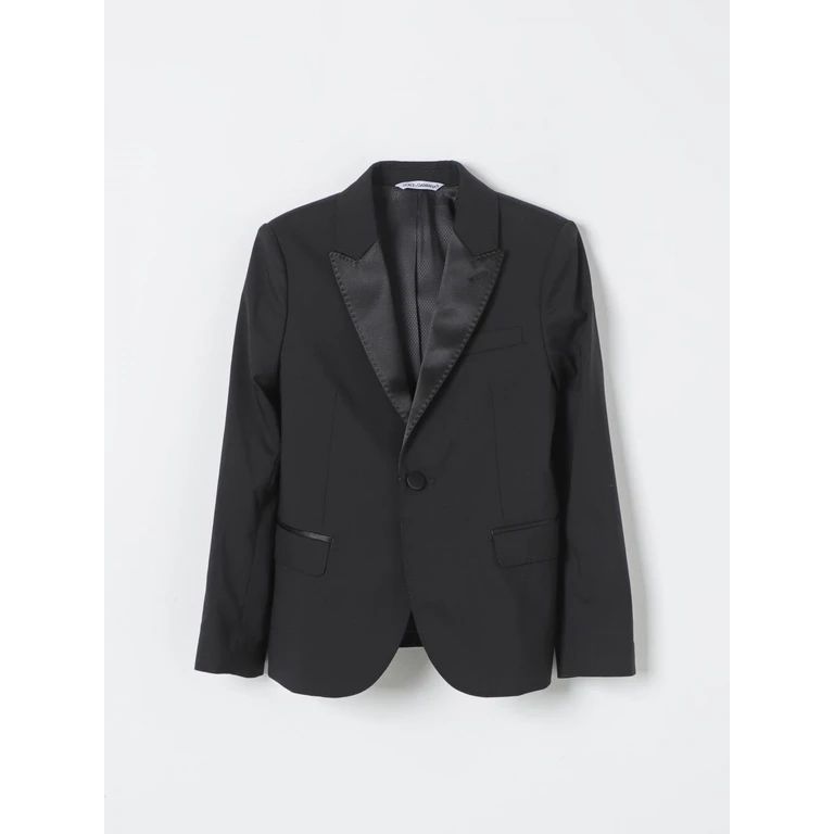 DOLCE & GABBANA Jacket Kids color Black (L41J46FUBBGN0000)