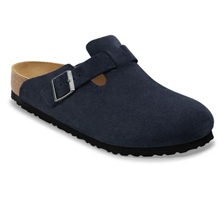 Boston Soft Footbed Suede Leather Clogs