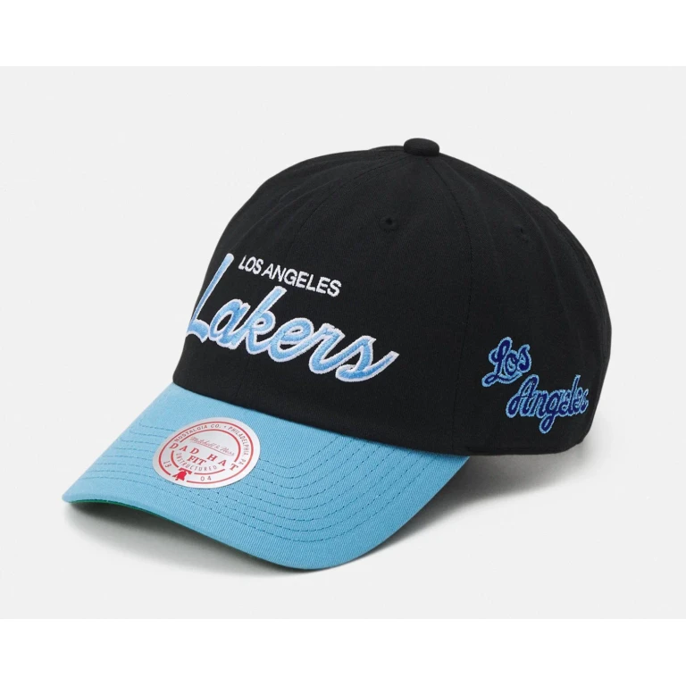 Men's NBA Team Script 2.0 Roy Strapback Hwc Lakers Ball Caps