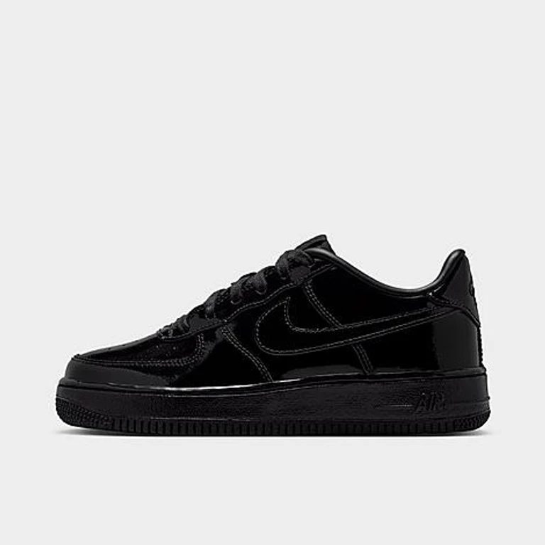Nike Big Kids Air Force 1 LV8 Casual Shoes in Black Size: 3.5