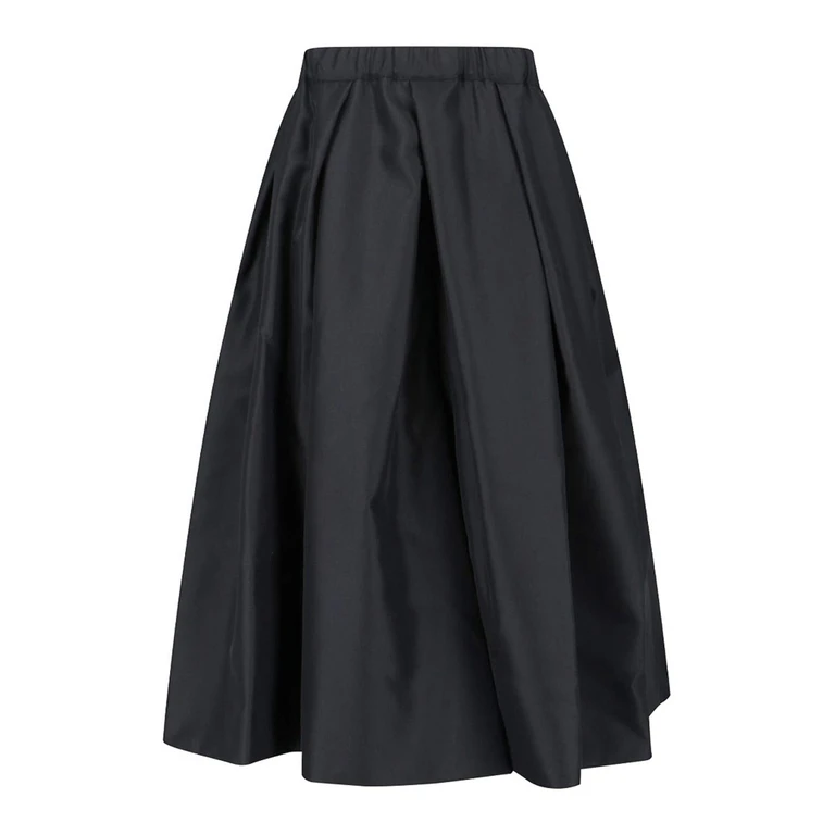 Comme Des Garcons Jupe Midi - Noir (GQP006S261)
