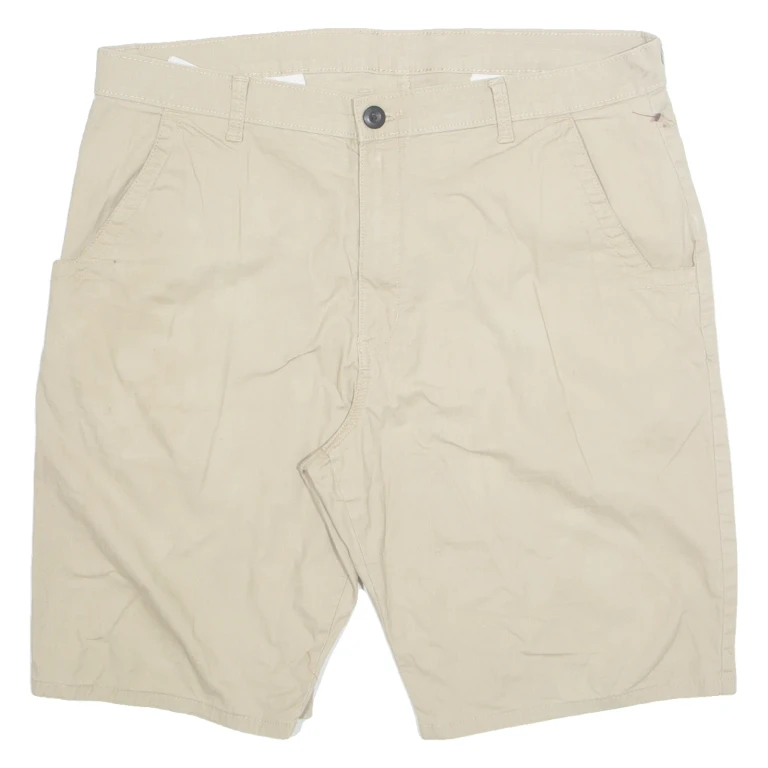 DICKIES Mens Workwear Shorts Beige L W36