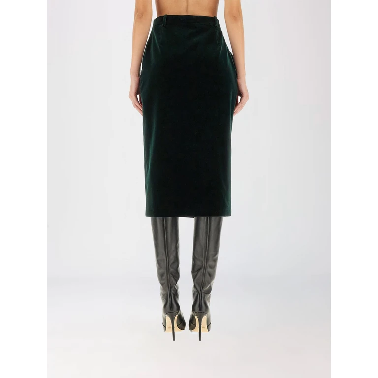 SAINT LAURENT Skirt Woman color Green (826769Y580T3181)