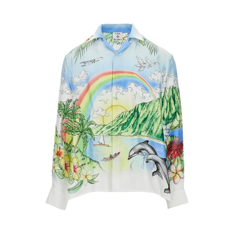 CASABLANCA 'Aloha' silk shirt Man M