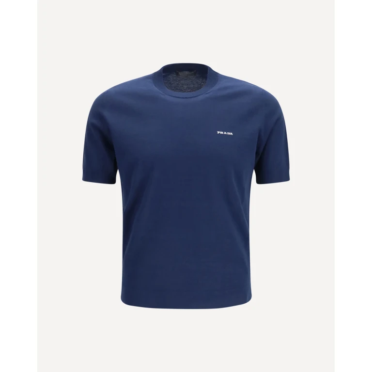 Jersey Prada de cuello redondo en algodón para hombre - Talla 50