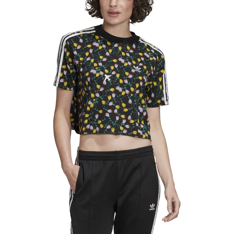 Women's Allover Print Crop Top