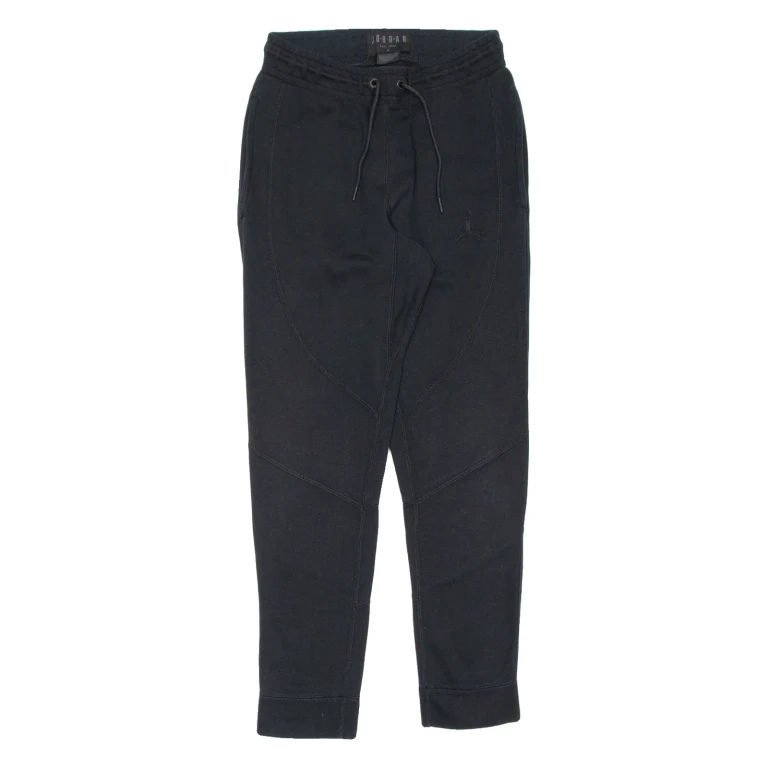 AIR JORDAN Mens Joggers Black Tapered S W25 L29