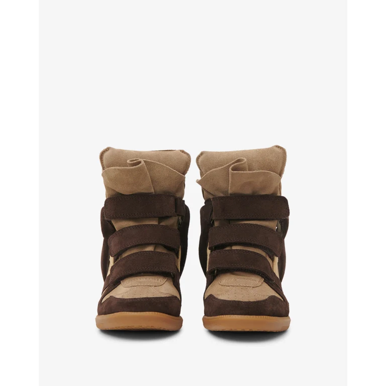 Baskets Bekett - Femme - Chocolat / Sable Brun - Taille35 - Isabel Marant