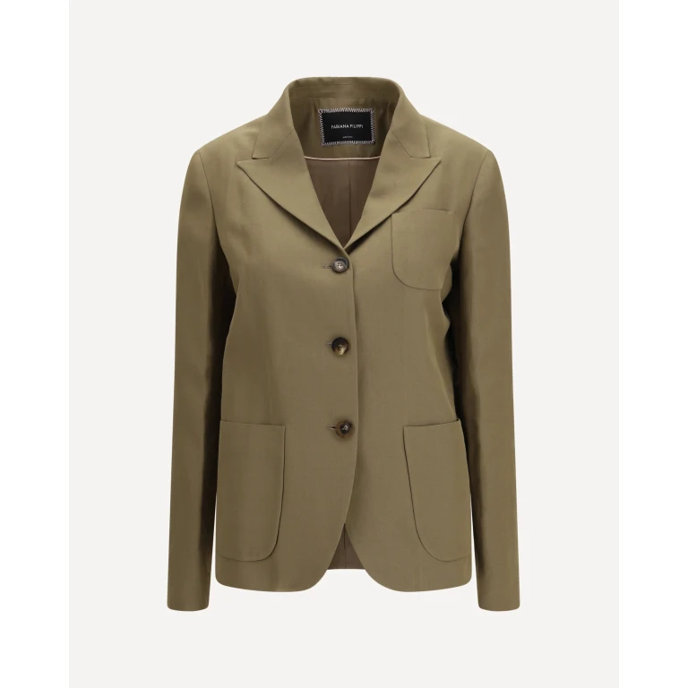 FABIANA FILIPPI Pocket Blazer Female 46