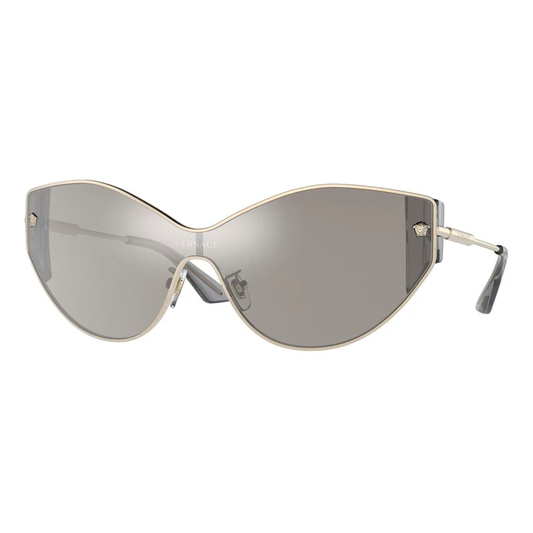 Versace Gold Metal Sunglasses - Women (VEVE223912526GAC)