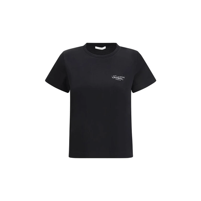 Givenchy 블랙 코튼 티셔츠