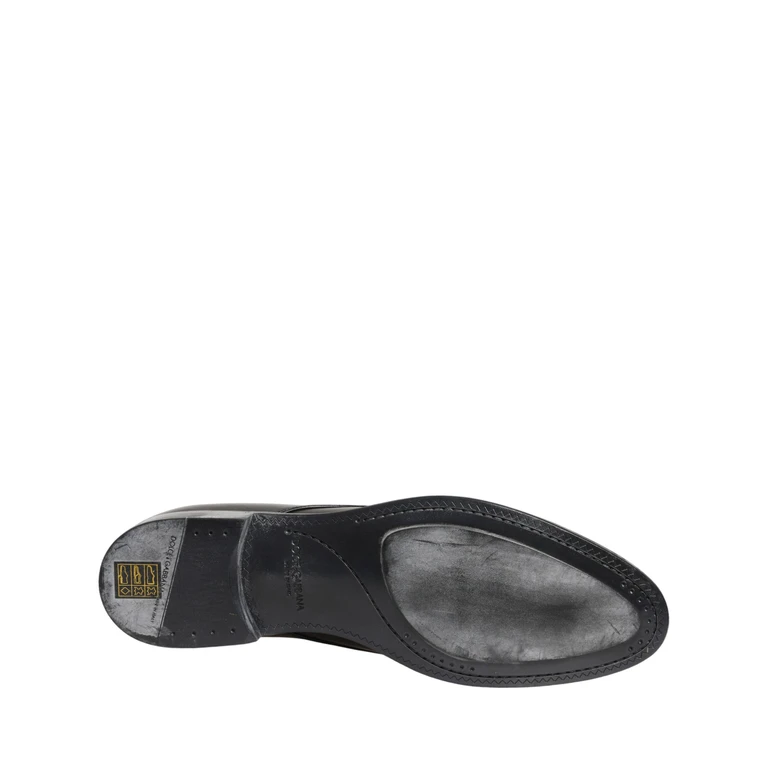 Dress Black Leather Lace Up Derby Men Shoes Calf - Men