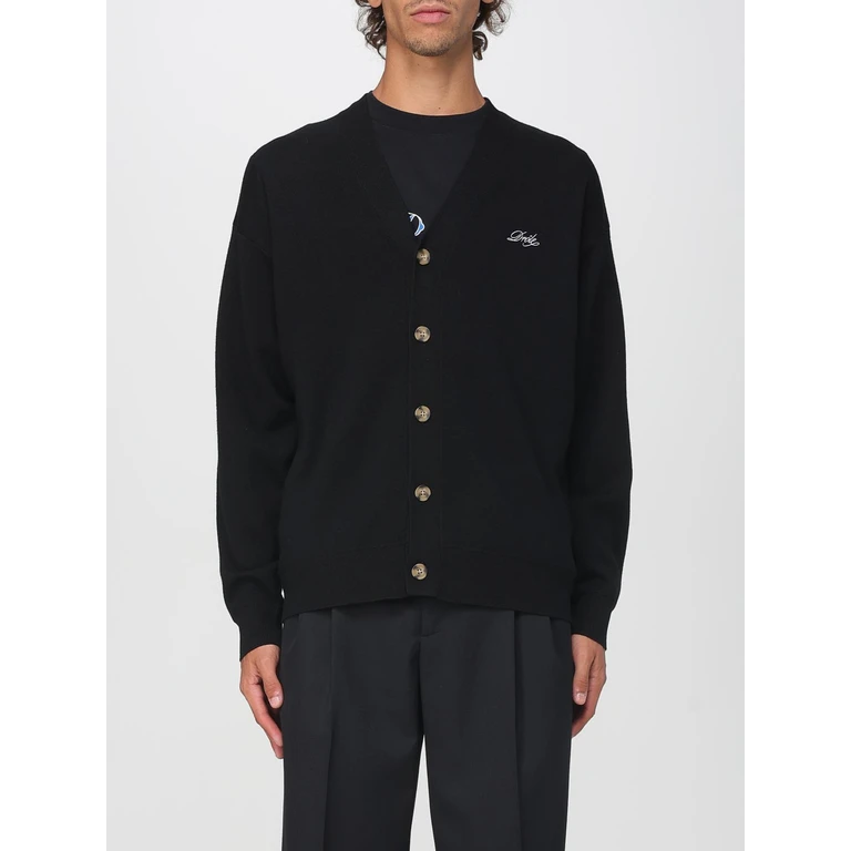 DRÔLE DE MONSIEUR Sweater Men color Black (PERMCA123WOBL)