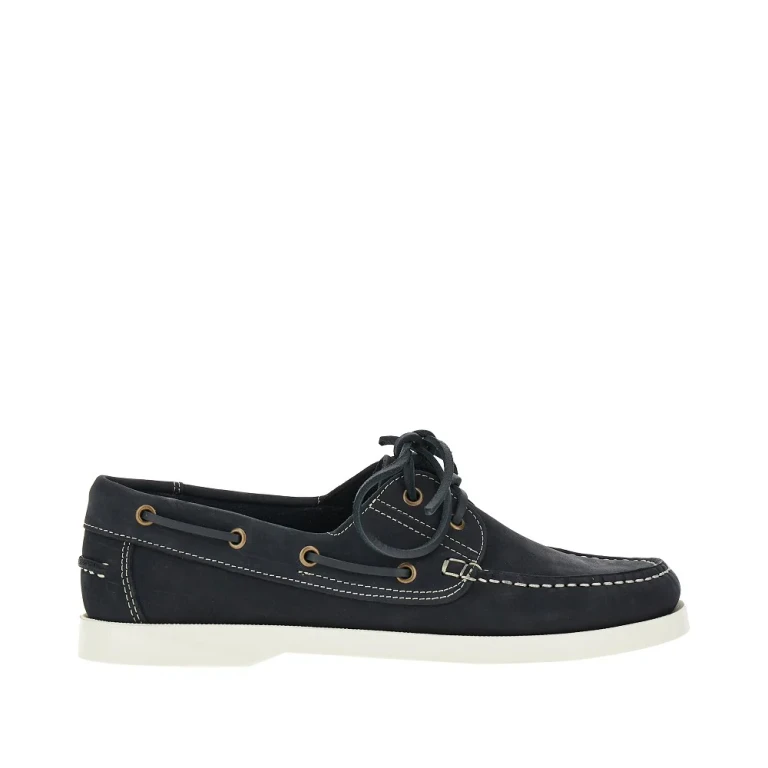 'Skye' Nubuck leather boat shoes Man 39 (22575)