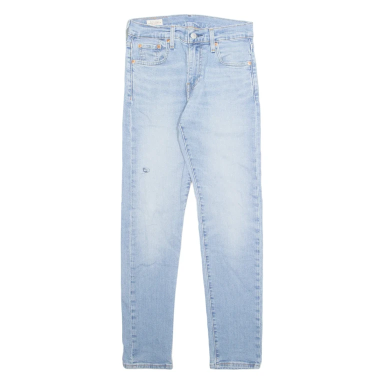 LEVI'S 512 BIG E Jeans Womens Blue Slim Tapered Stone Wash W27 L30