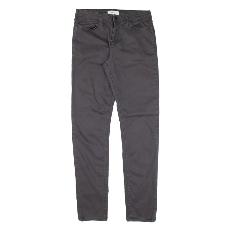 REISS Womens Trousers Grey Slim Skinny W28 L30